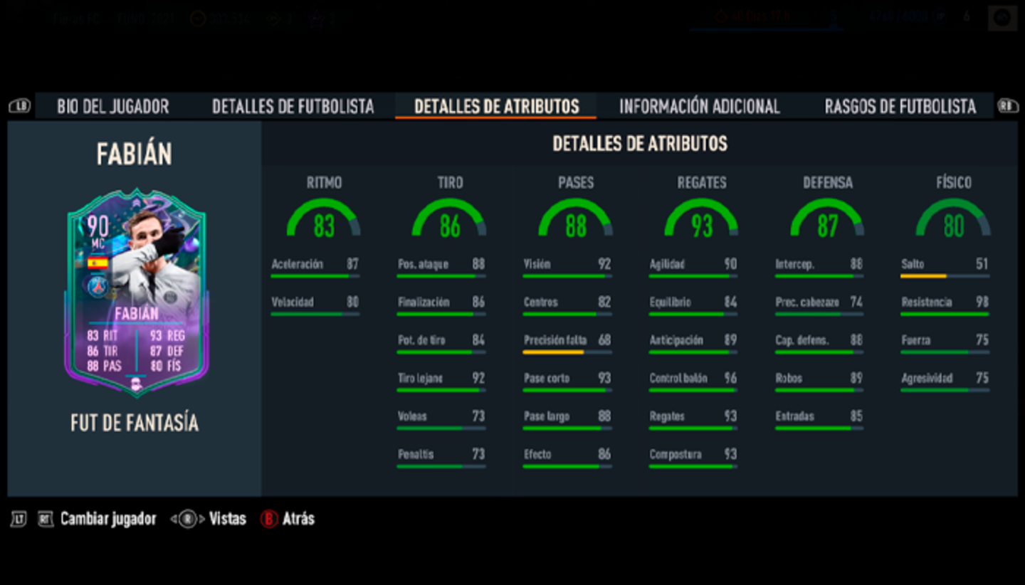 Los últimos FUT Fantasy que pueden subir de media