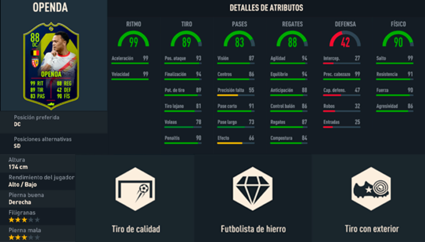 FIFA 23 Ultimate Team: nuevo jugador del mes de la Ligue 1 con 99 de ritmo