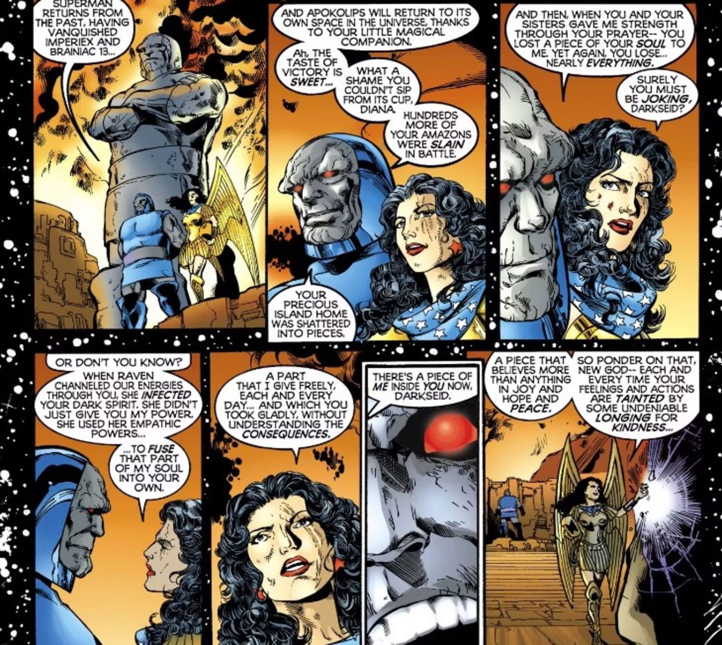 Wonder Woman descubre la única manera de vencer a Darkseid para siempre