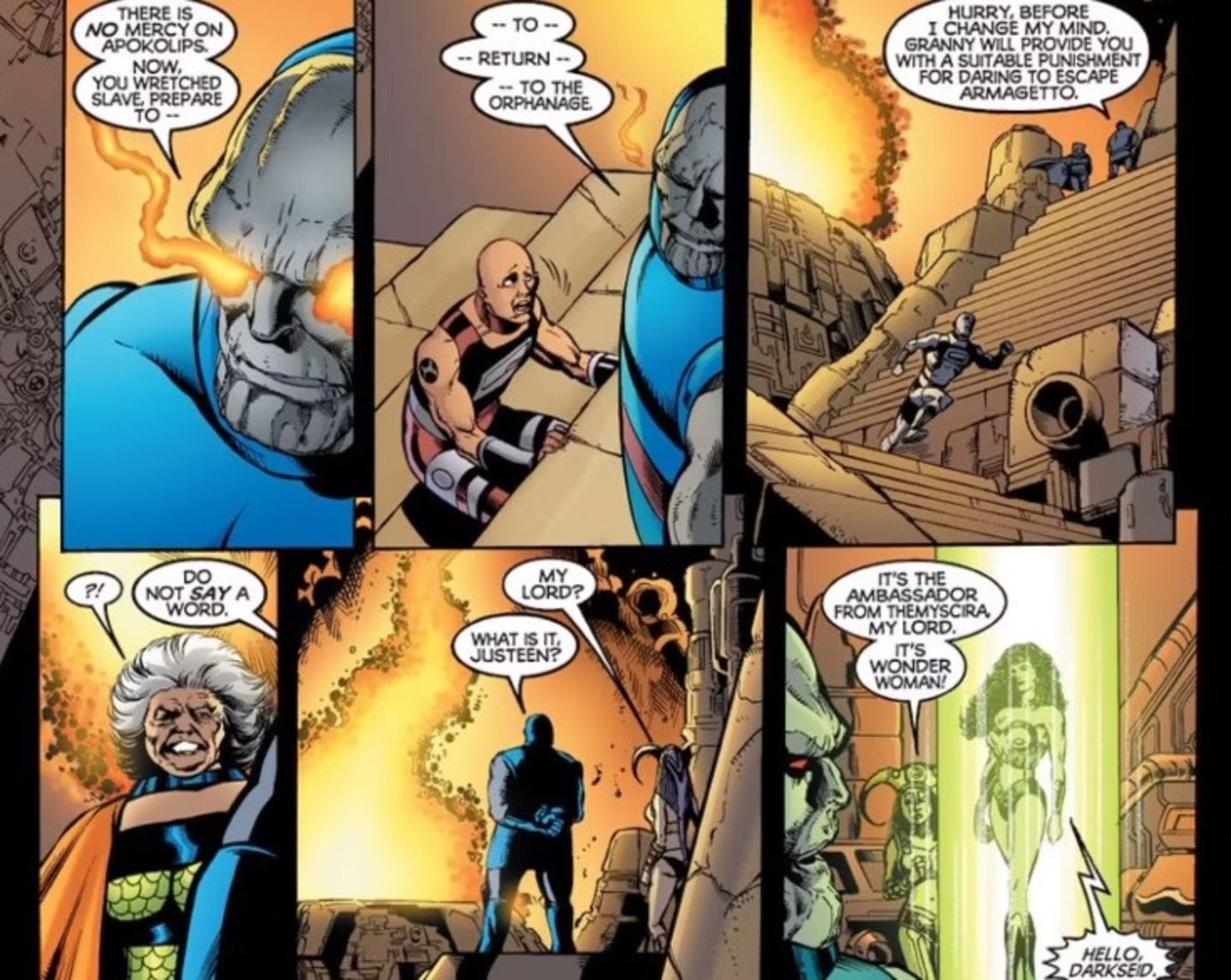 Wonder Woman descubre la única manera de vencer a Darkseid para siempre