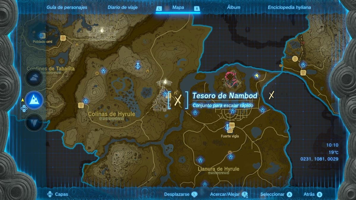 Dónde Encontrar Los Tesoros De Nambod En Zelda Tears Of The Kingdom 