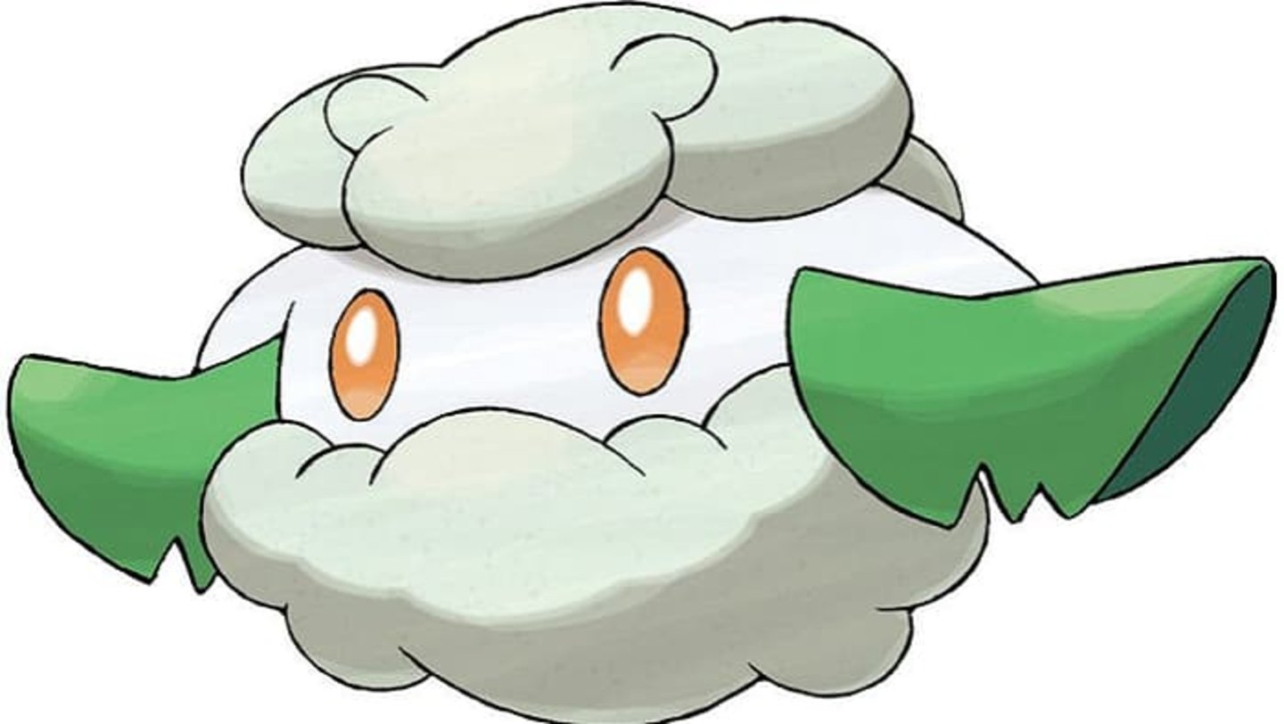 Cottonee, si bien es de cierta forma adorable, también resulta un Pokémon bastante raro