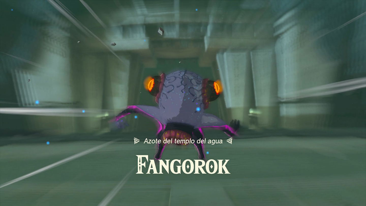 Fangorok es el Jefe del Templo del agua