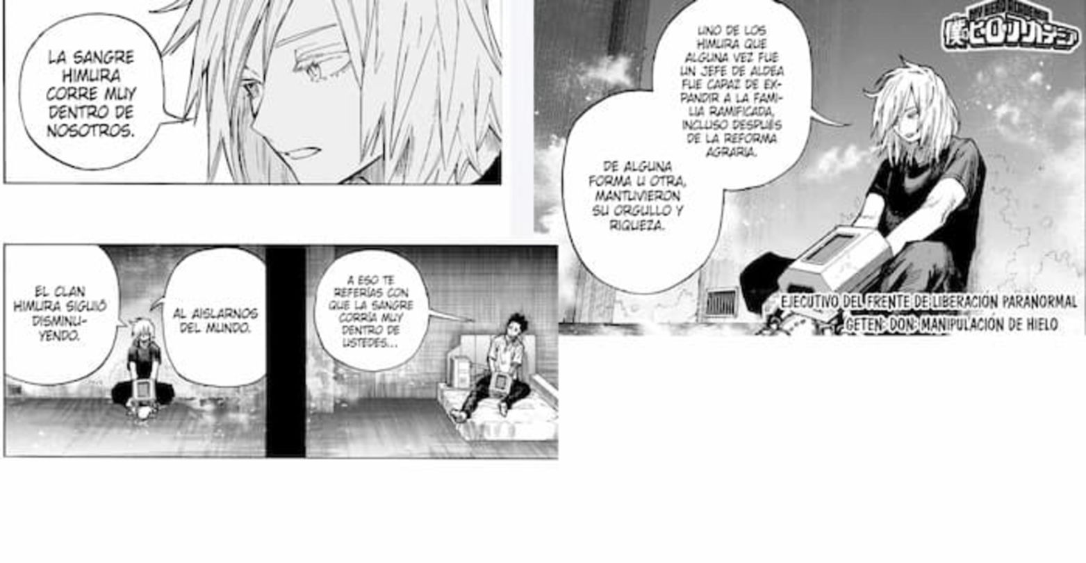Geten le cuenta a Mr. Compress sobre el pasado del clan Himura y todas las decisiones cuestionables que fueron tomadas