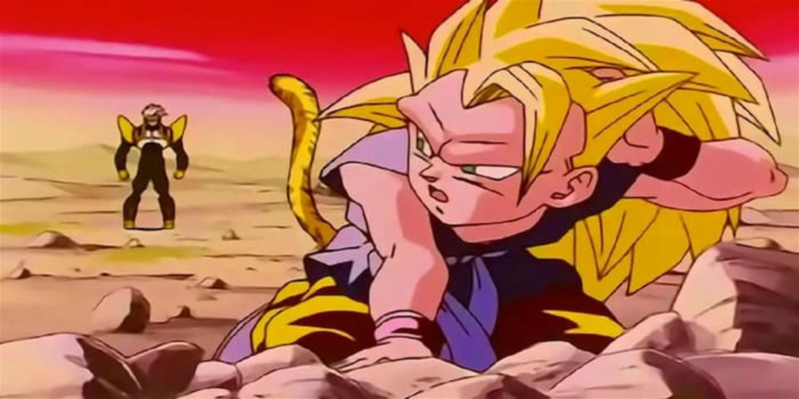 Goku logró derrotar a Baby Vegeta