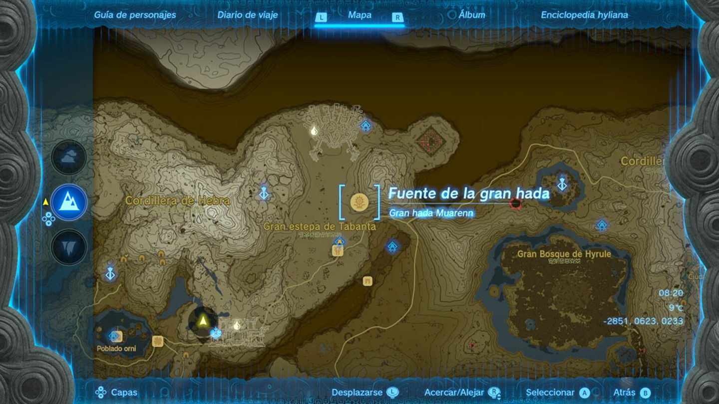 Gran hada Muarenn Zelda Tears of the Kingdom