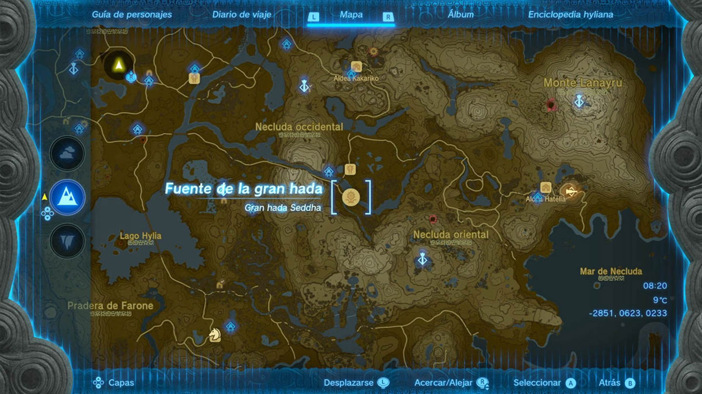 Todas las grandes hadas y mejoras de vestimenta en Zelda: Tears of the  Kingdom