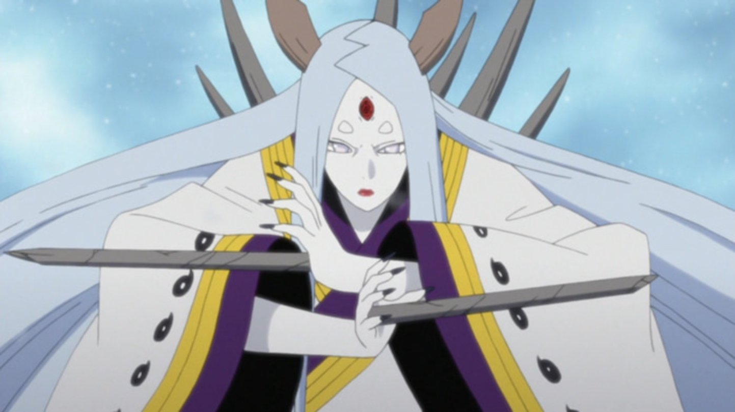 Kaguya Otsutsuki, la Madre del Chakra, es el personaje más poderoso de todo Naruto