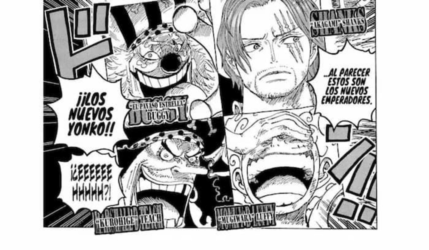 La guerra final en One Piece será un combate a cuatro bandas protagonizado por los Yonko