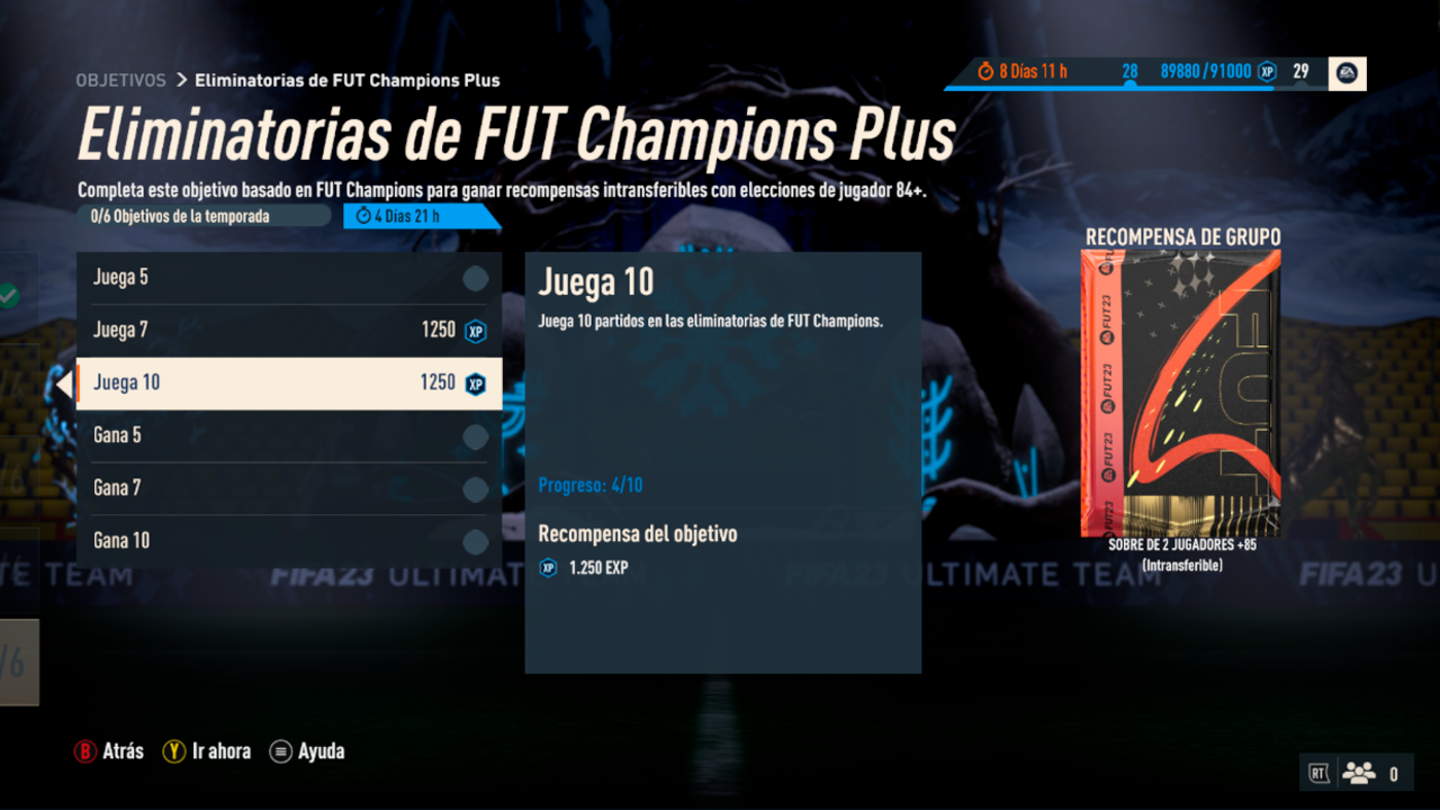 ¿Cómo finalizar fut Champions