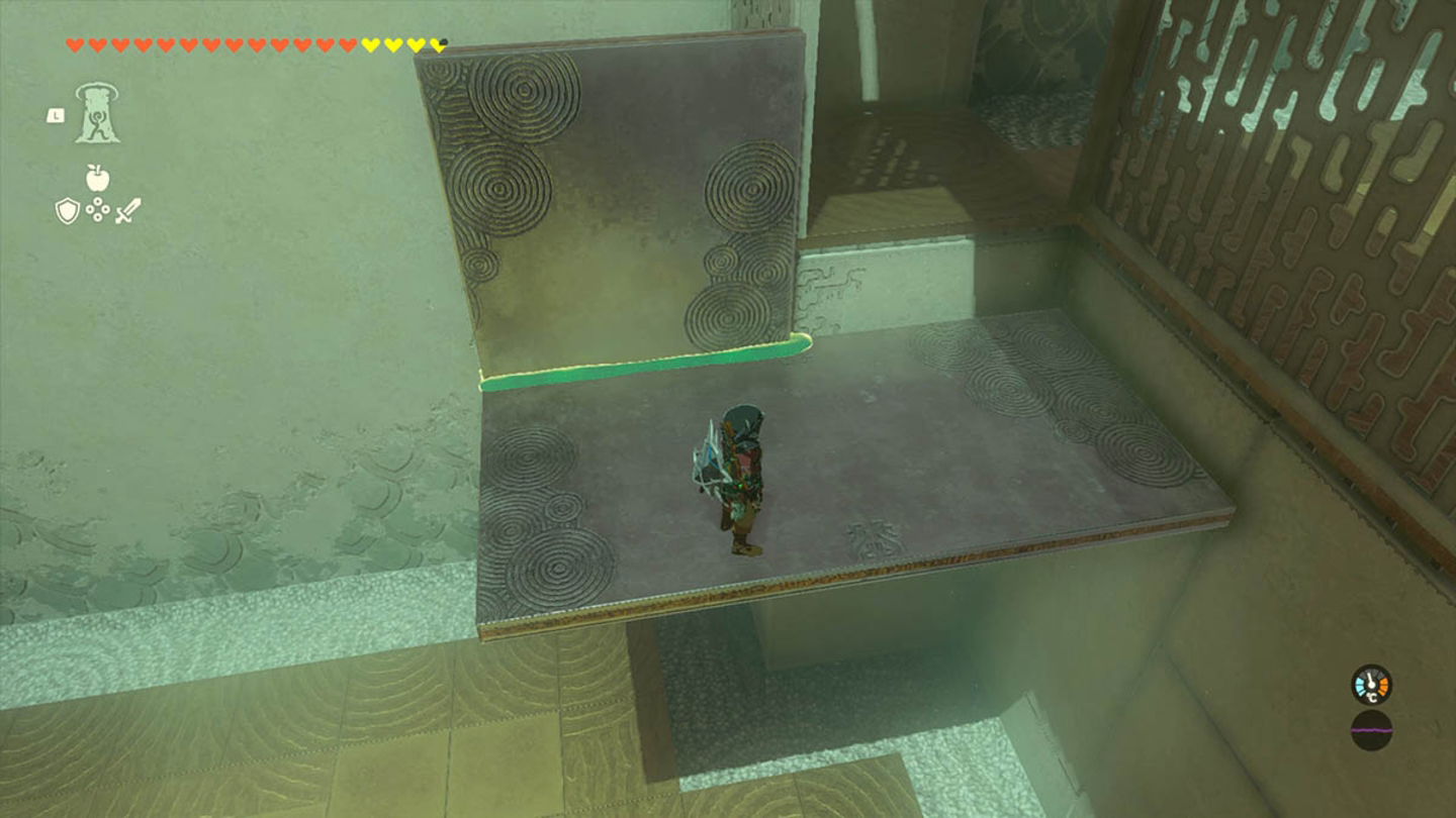 Plataformas acopladas en Zelda Tears of the Kingdom