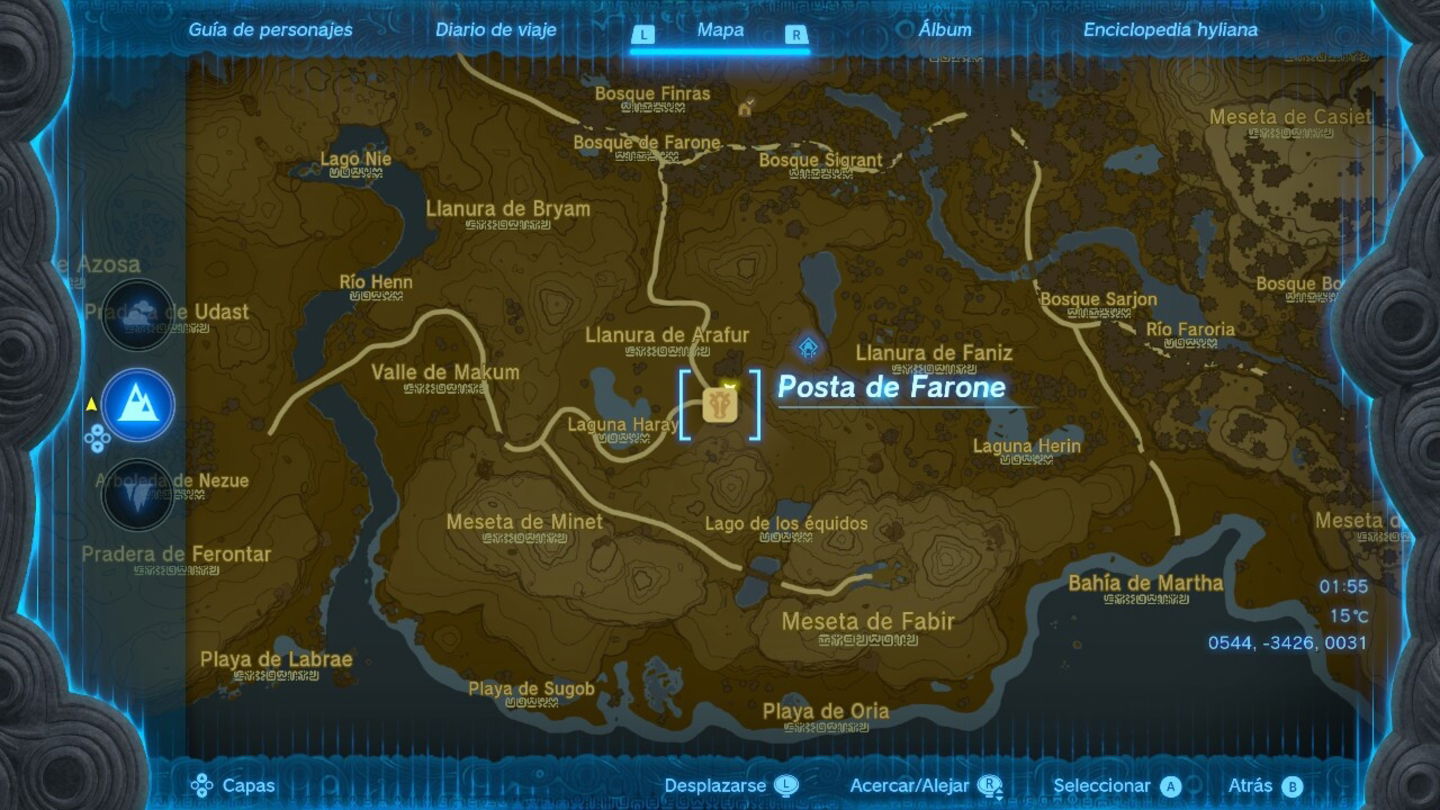 Posta de Farone Zelda TOTK