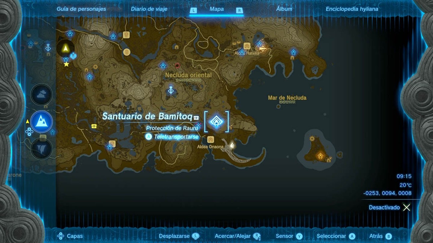 Santuario de Bamitoq Zelda Tears of the Kingdom