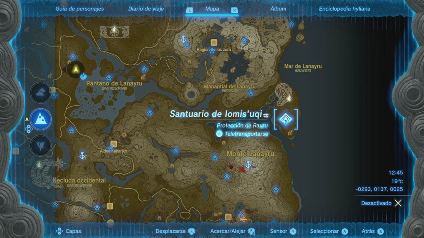 Santuario de Iomis'uqi en Zelda Tears of the Kingdom
