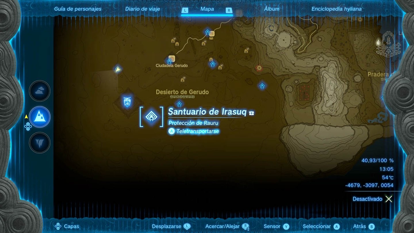 Santuario de Irasuq en Zelda Tears of the Kingdom