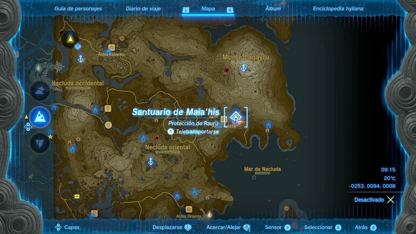 Santuario de Maia'his Zelda Tears of the Kingdom