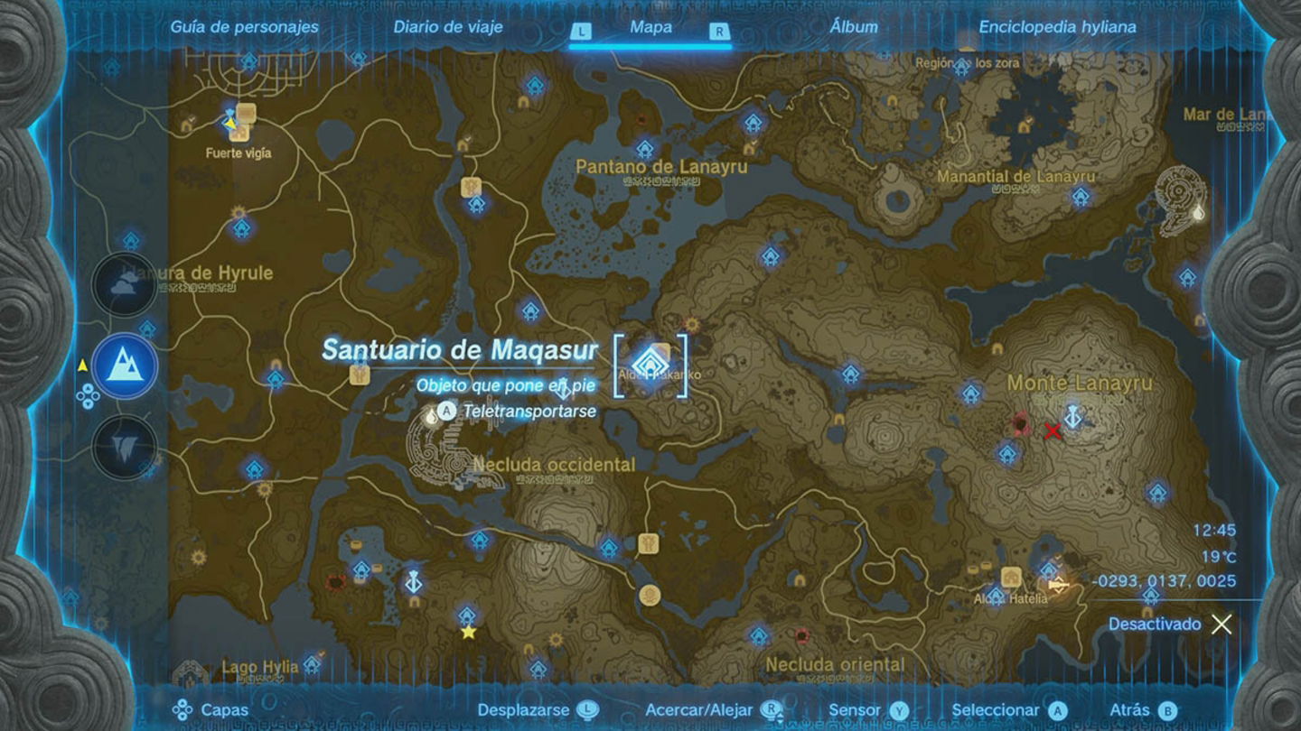 Santuario de Maqasur en Zelda Tears of the Kingdom