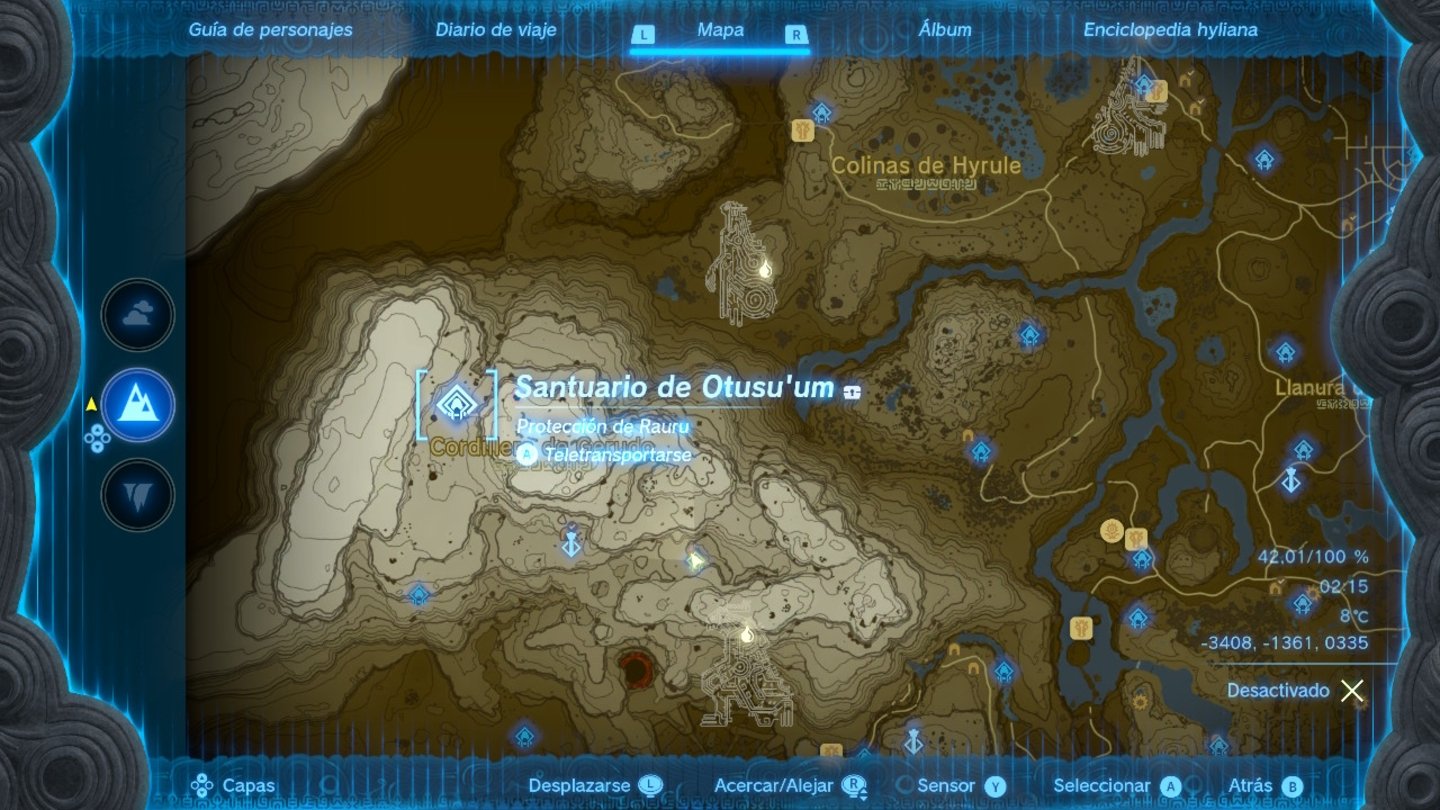 Santuario de Otosu'um en Zelda TOTK