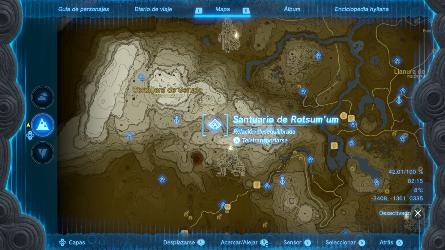 Santuario de Rotsum'um en Zelda TOTK