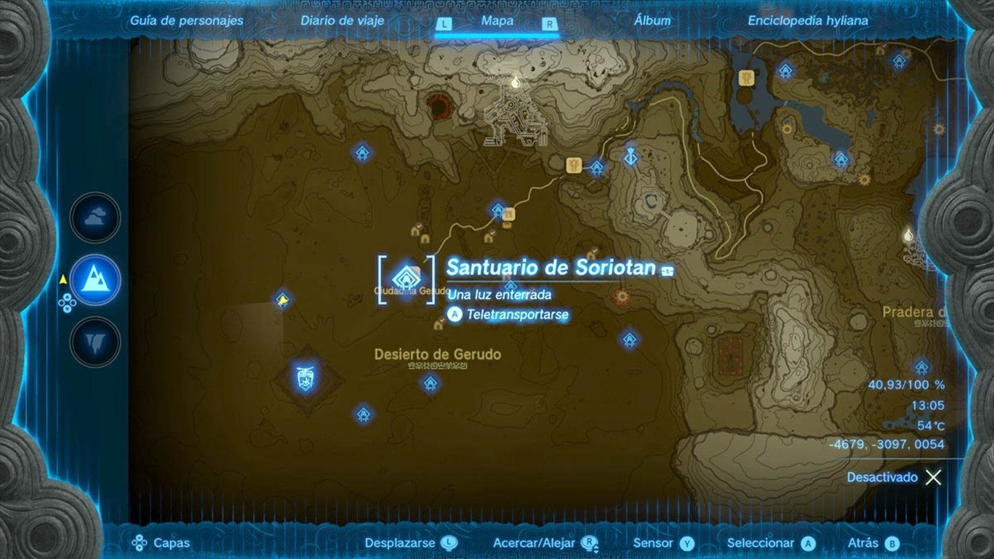 Santuario de Soriotan en Zelda Tears of the Kingdom