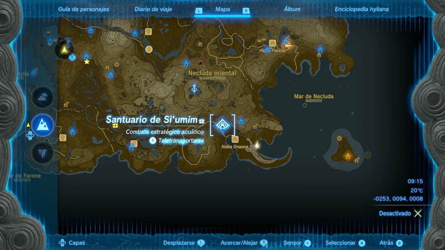 Santuario de Zelda Si'umim Tears of the Kingdom