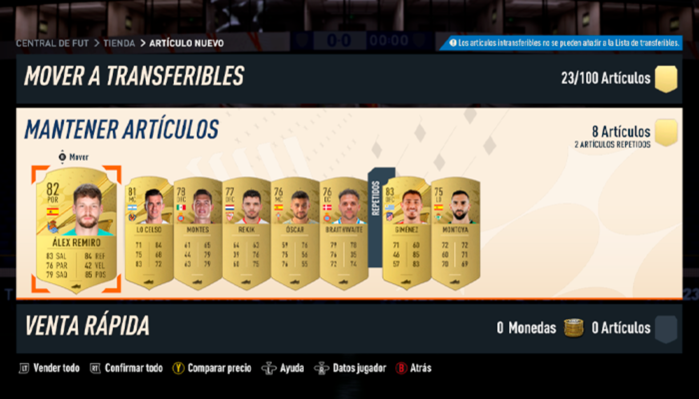 Llega la Mejora Premium de LaLiga a Ultimate Team