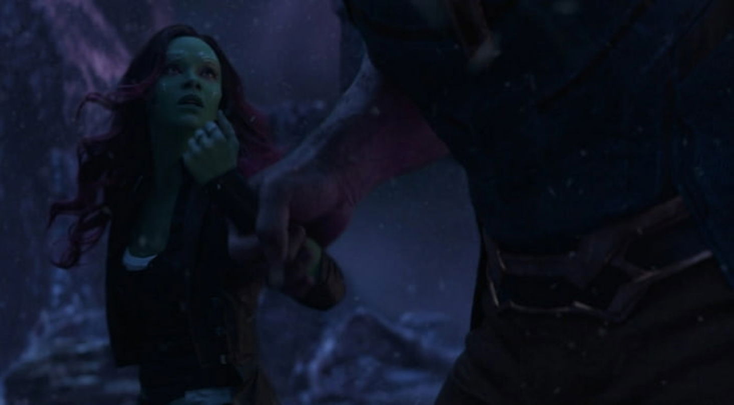 Thanos sacrifica a Gamora en Vormir por la Gema del Alma