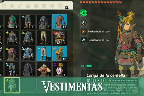 Todas las vestimentas y cómo conseguirlas en Zelda: Tears of the Kingdom