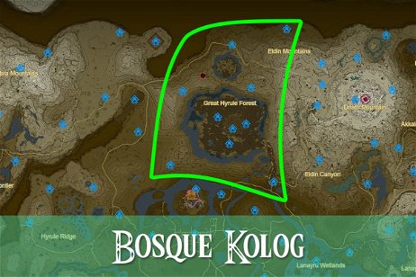 Todos los santuarios del Bosque Kolog en Zelda: Tears of the Kingdom