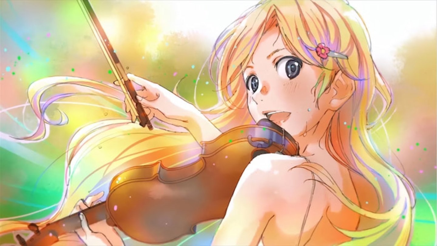 Your Lie in April es uno de los anime tristes más populares y que seguro te hará llorar