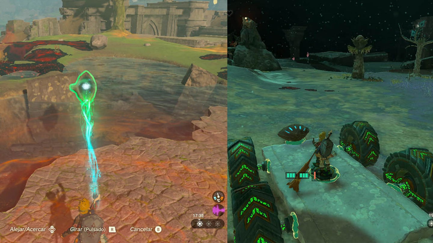 Zona del primer ojo en Zelda Tears of the Kingdom