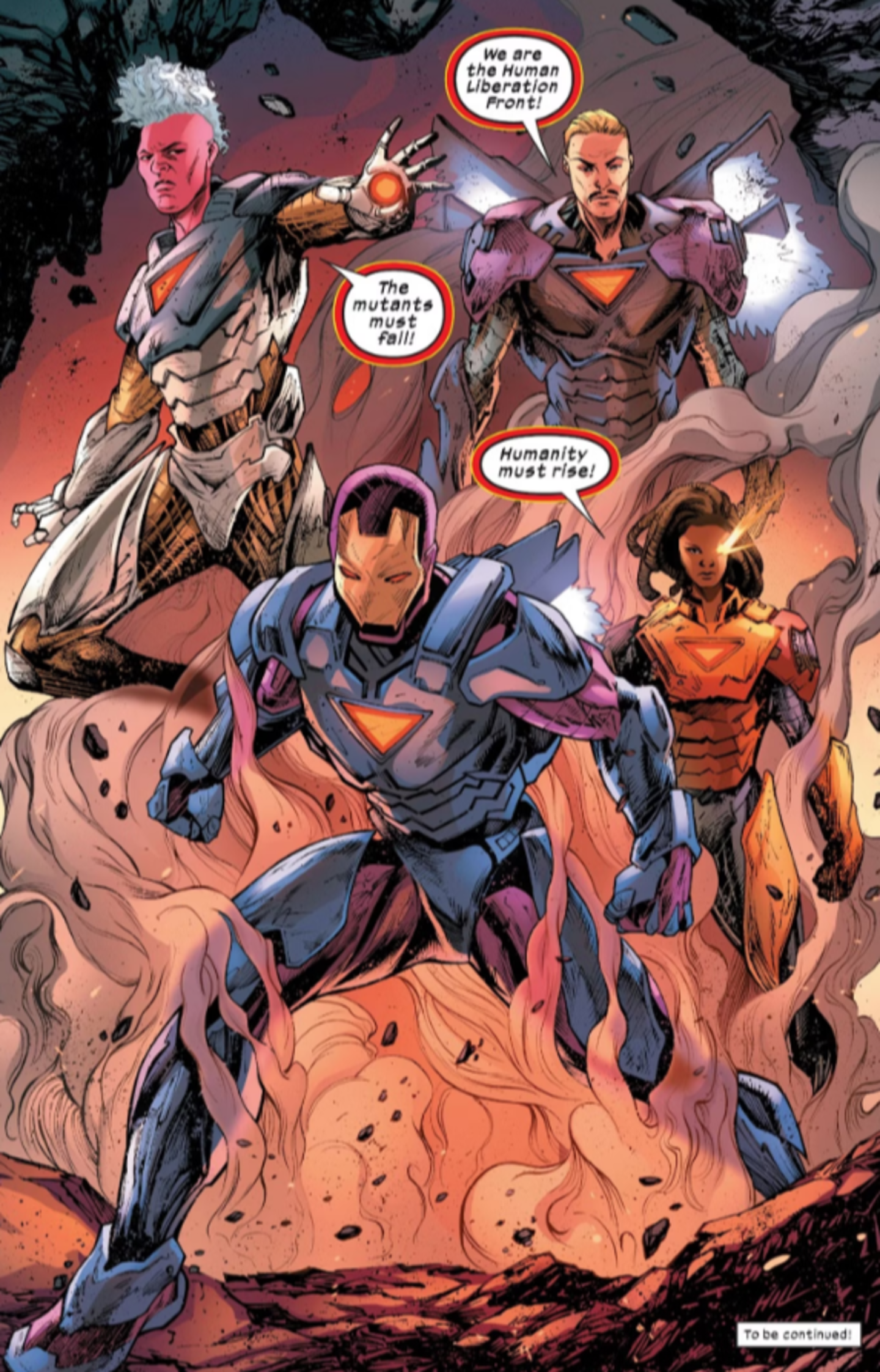 La nueva armadura de Iron Man revela todo su potencial y se convierte en una amenaza para los X-Men