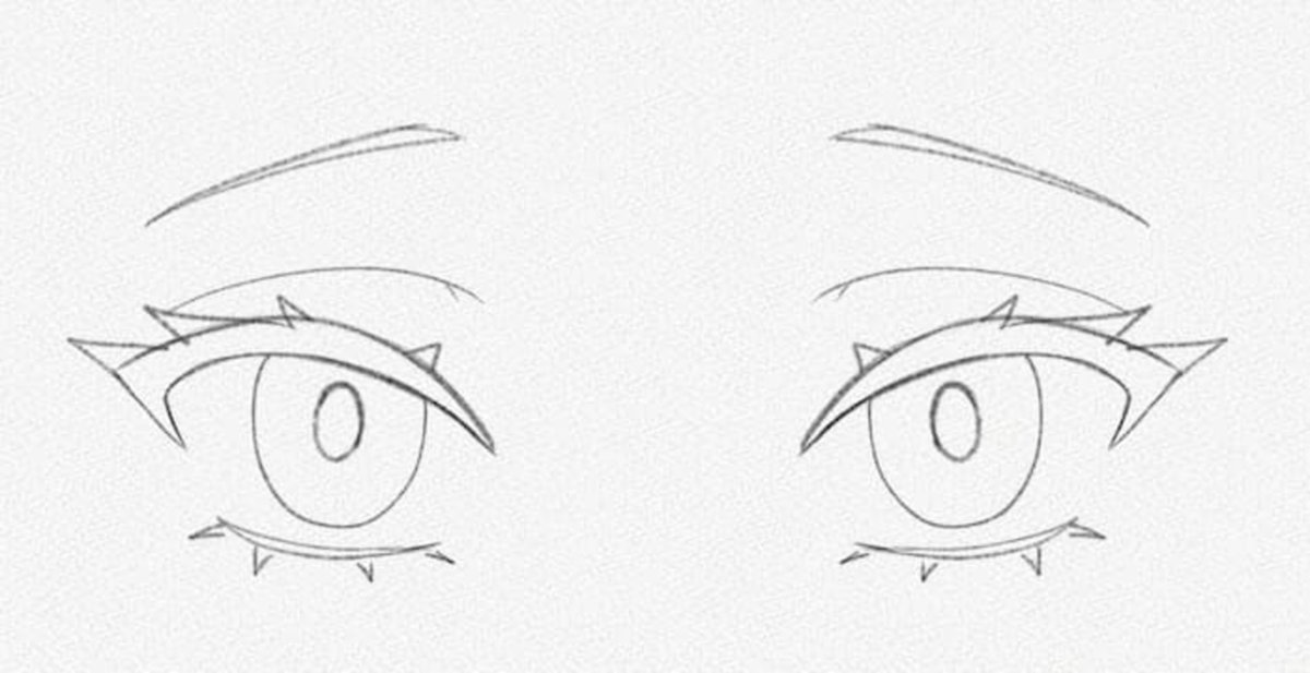 Cómo dibujar ojos de anime paso a paso fácil y rápido