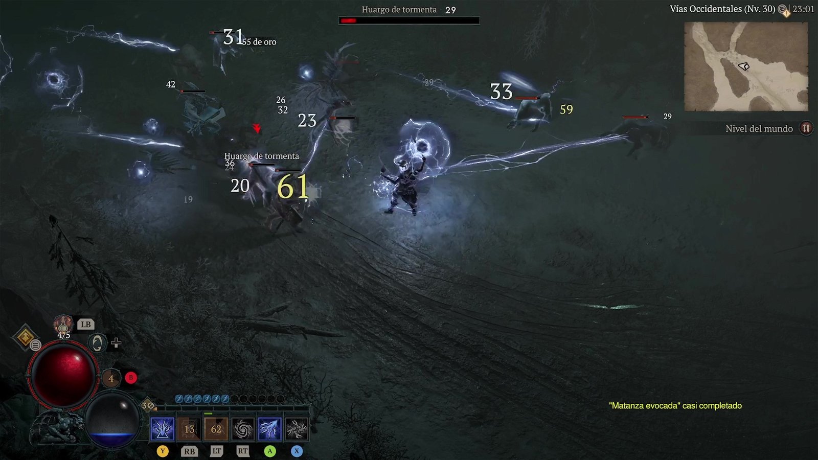 Captura gameplay de Diablo IV