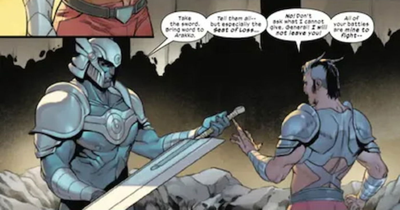 Jon Ironfire se ha hecho con la Espada Pureza, un arma con poder divino
