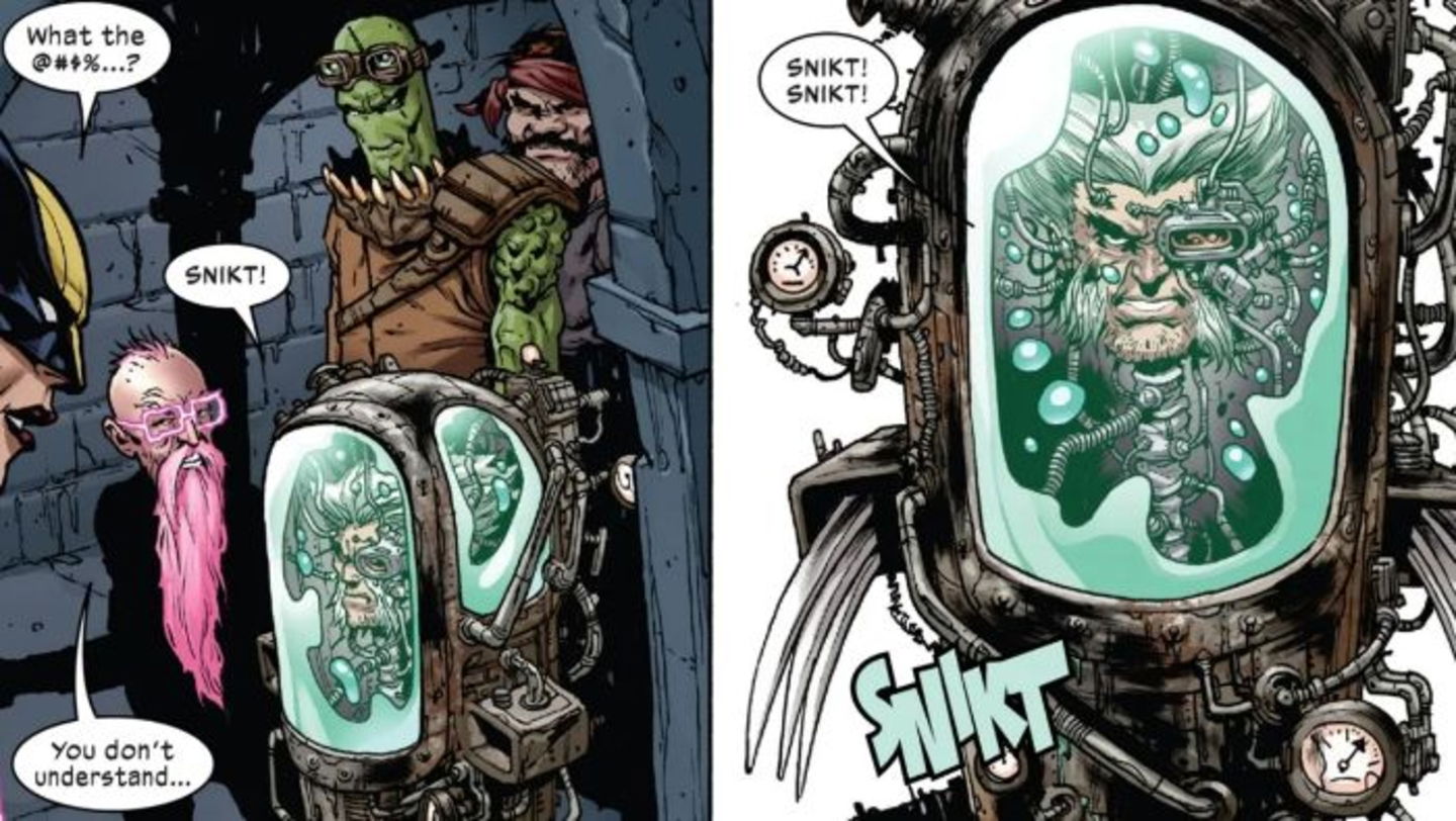 La forma de Lobezno en el posible futuro de X-Force #40