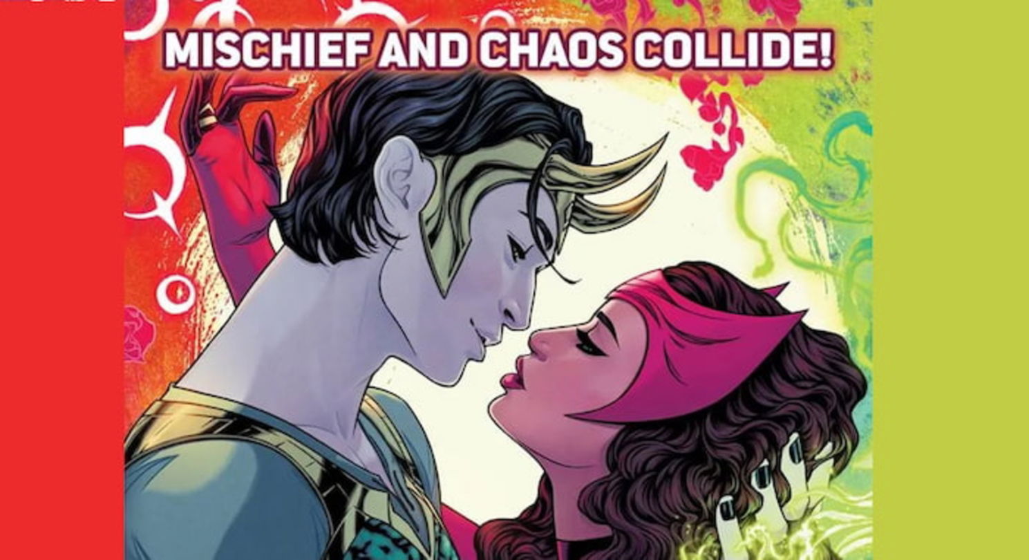 Loki y Bruja Escarlata protagonizarán un romance encantado en el próximo cómic