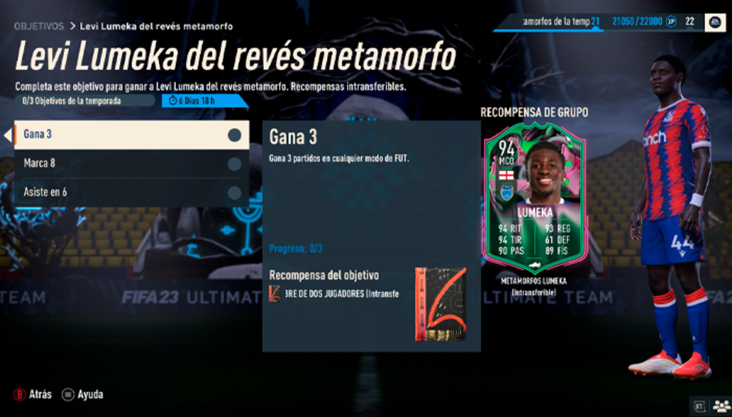 Fifa Ultimate Team Consigue Un Metamorfo De De Valoraci N En