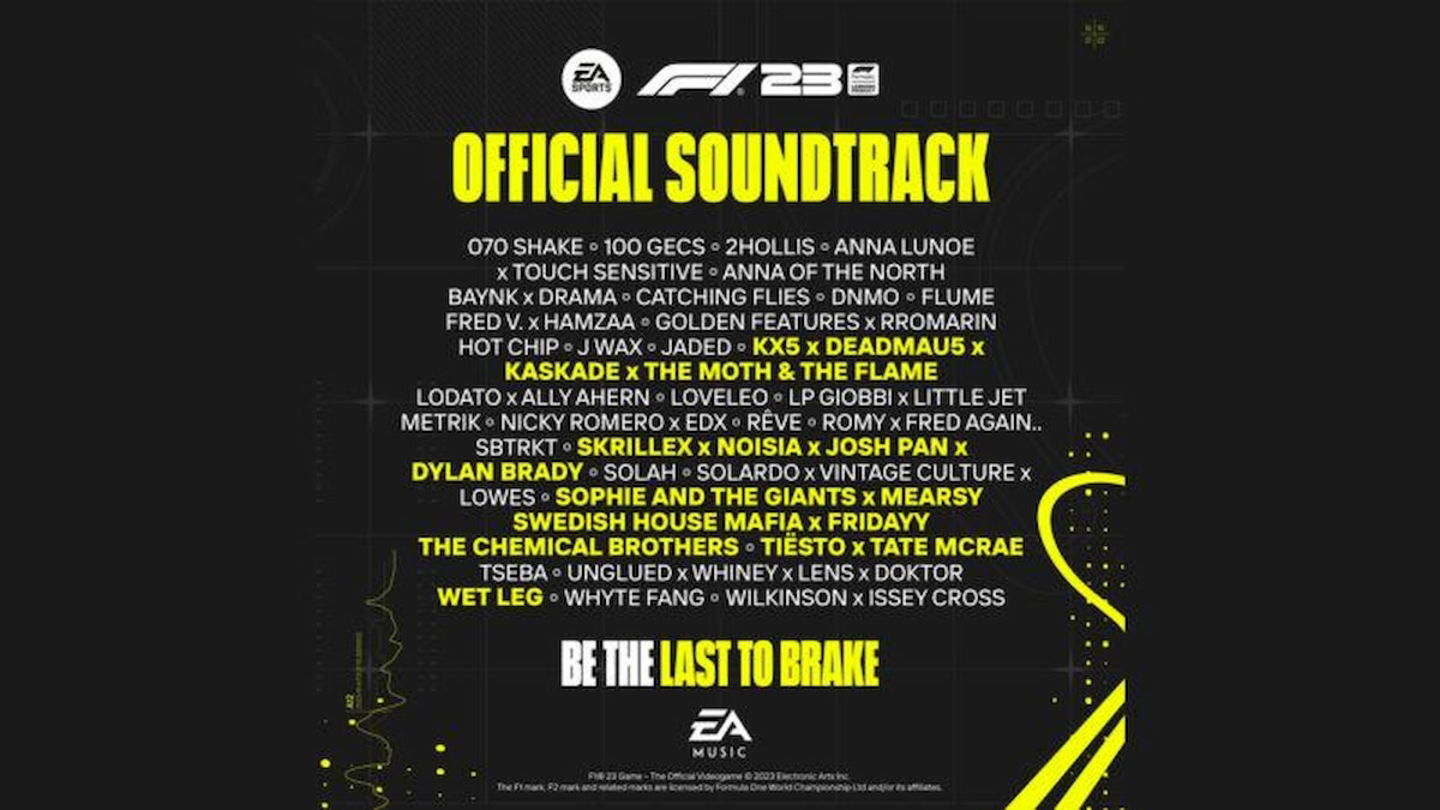 Official Soundtrack F1 23