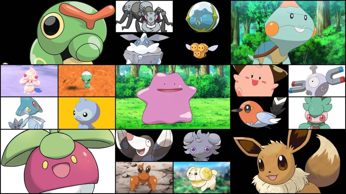 Los Pokémon más pequeños del universo Pokémon