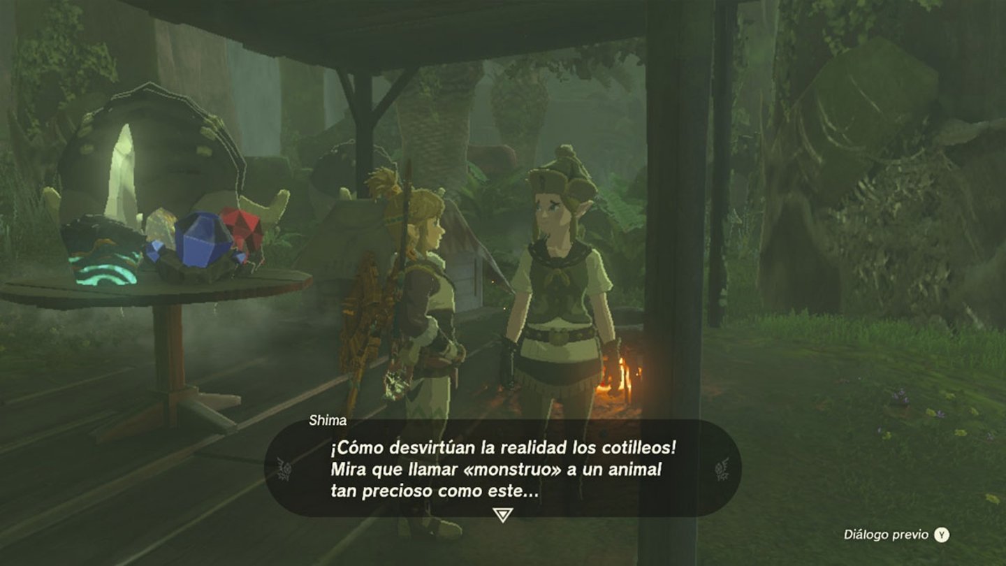 Shima en Zelda Tears of the Kingdom