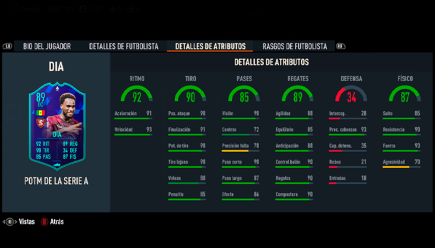 Este jugador nos ayudará mucho durante los TOTS de la Serie A