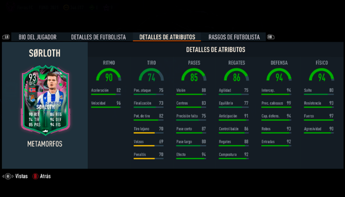 Sørloth Metamorfo: ¿es un central top?