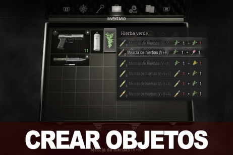Todos los crafteos y recetas de objetos en Resident Evil 4 Remake Todos los crafteos y recetas de objetos en Resident Evil 4 Remake