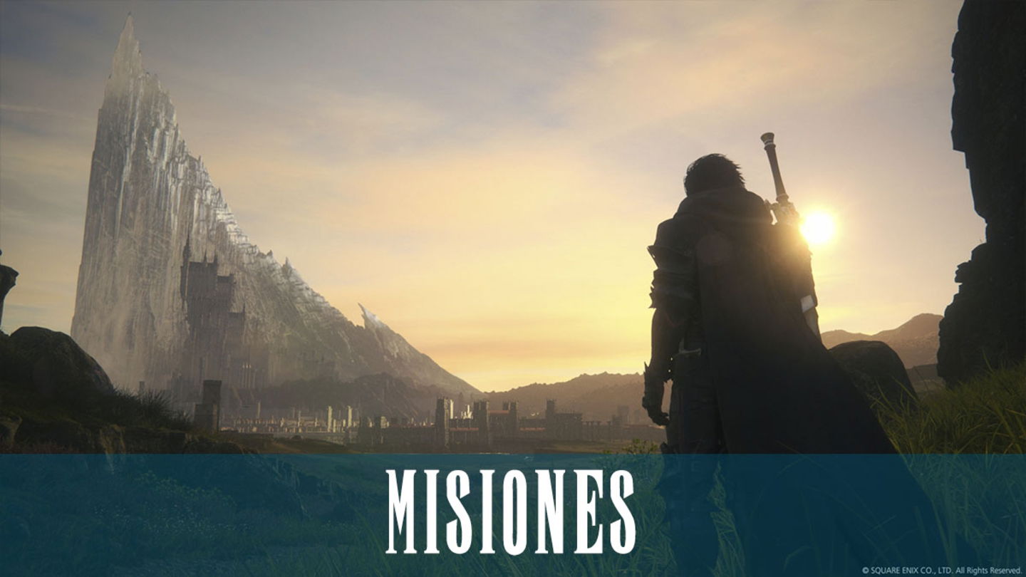 Todas las misiones principales y secundarias en Final Fantasy XVI