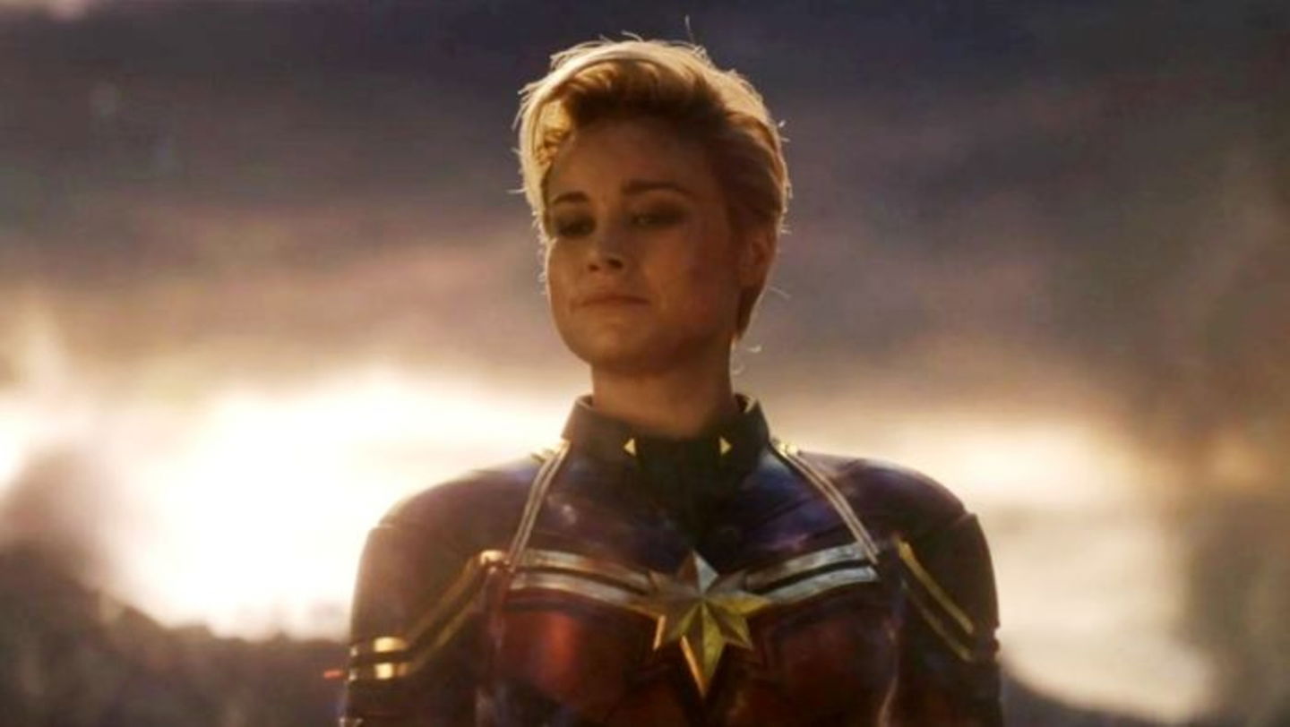 Capitana Marvel en Avengers Endgame