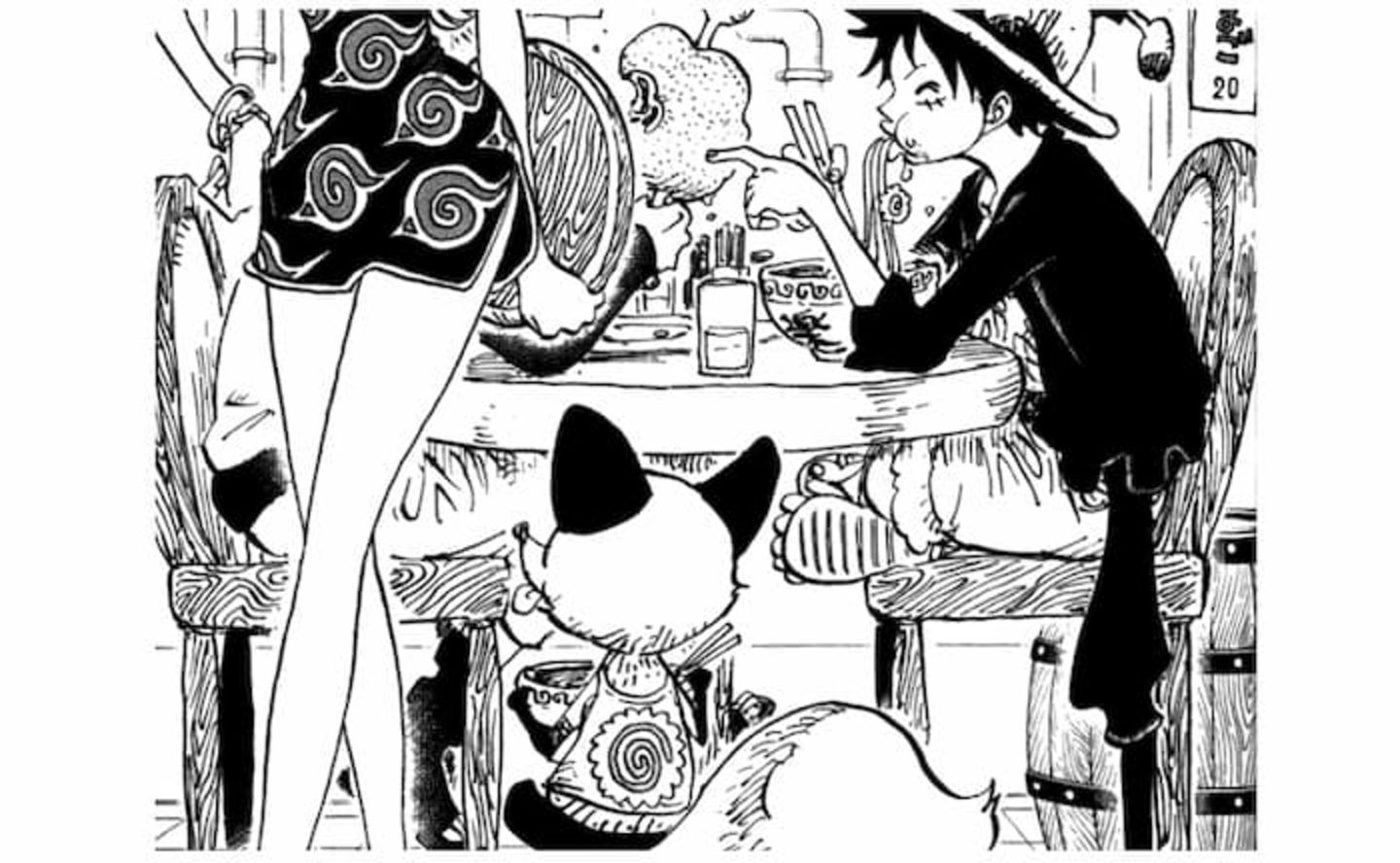 Eiichiro Oda le realizó un emotivo homenaje a la franquicia de Kishimoto en una de las portadas del manga de One Piece