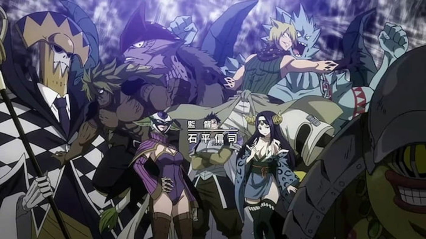 Cuánto miden los personajes de Fairy Tail