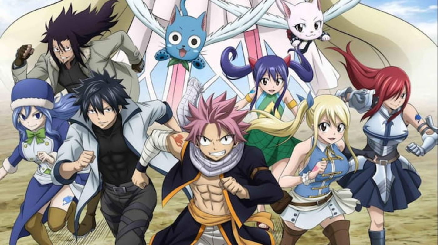 Cuánto miden los personajes de Fairy Tail