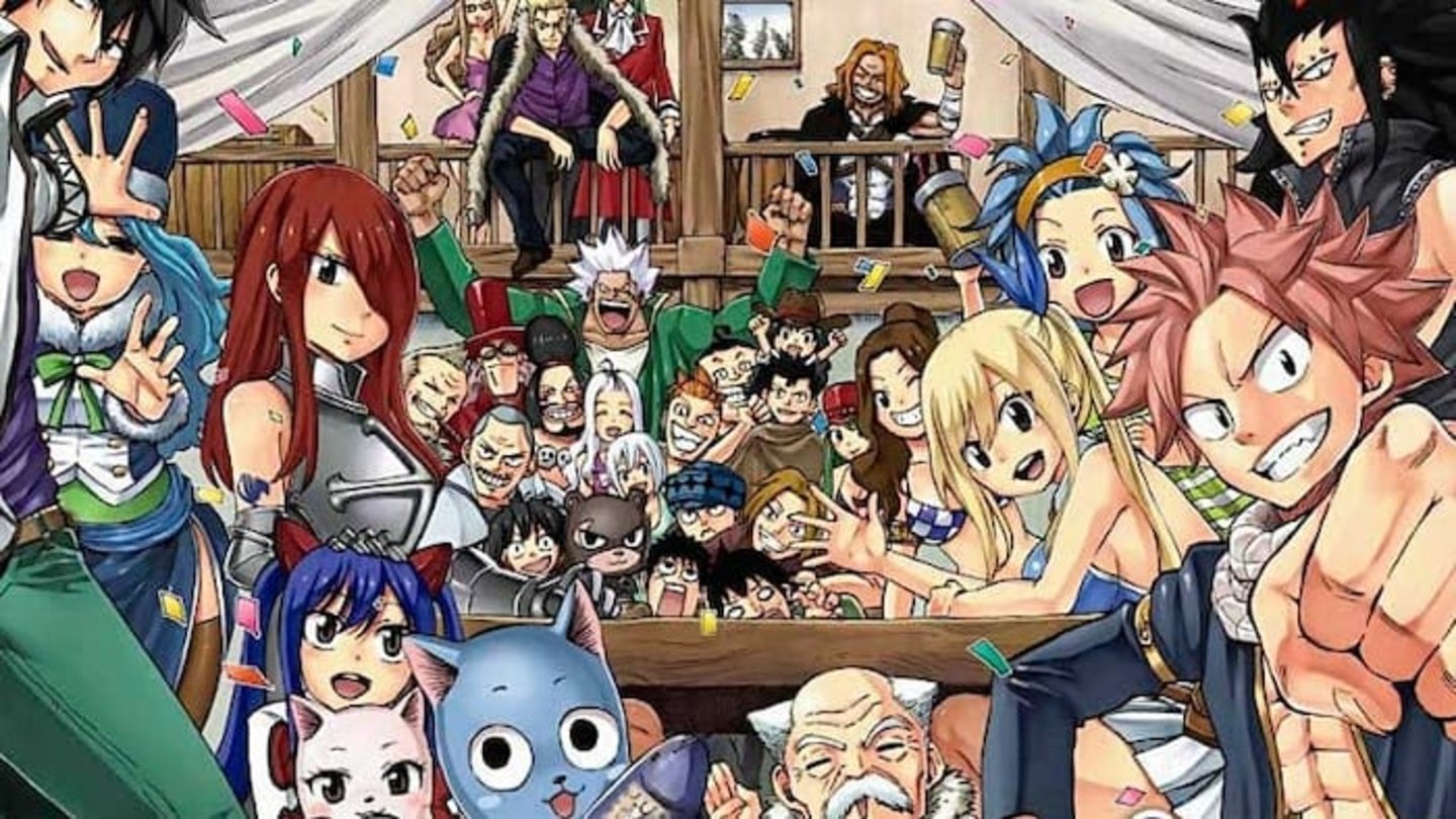 Fairy Tail: Revelan los 20 personajes más populares del anime